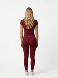 Ampora 2-Delige Fitness Set Dames – High Waist Legging & Sportshirt